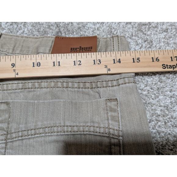 Urban Pipeline Mens Brown Denim Relaxed Bootcut Size 30x29 Pant 5 Pocket - Picture 5 of 6